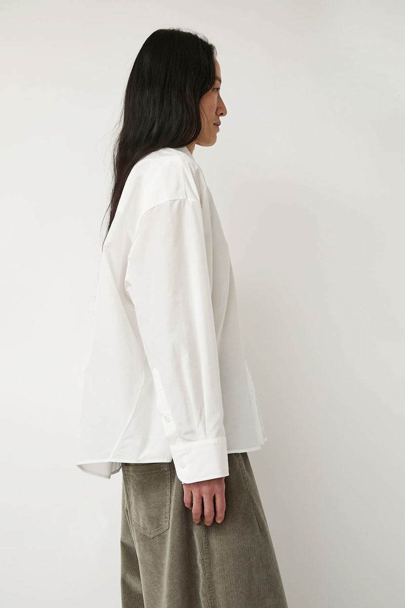 CORDERA Lace Shirt in White