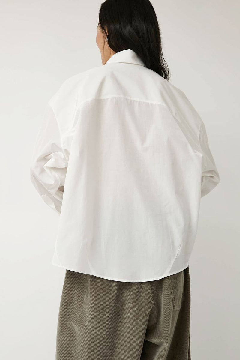 CORDERA Lace Shirt in White