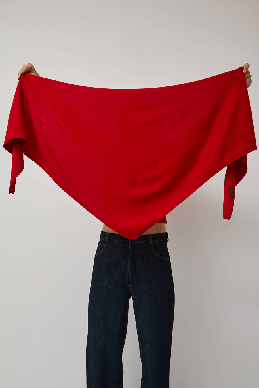CORDERA Merino Wool Bandana in Red