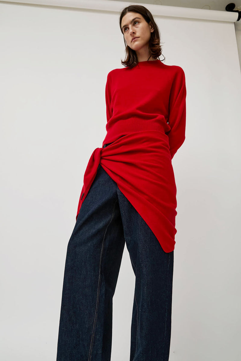 CORDERA Merino Wool Bandana in Red