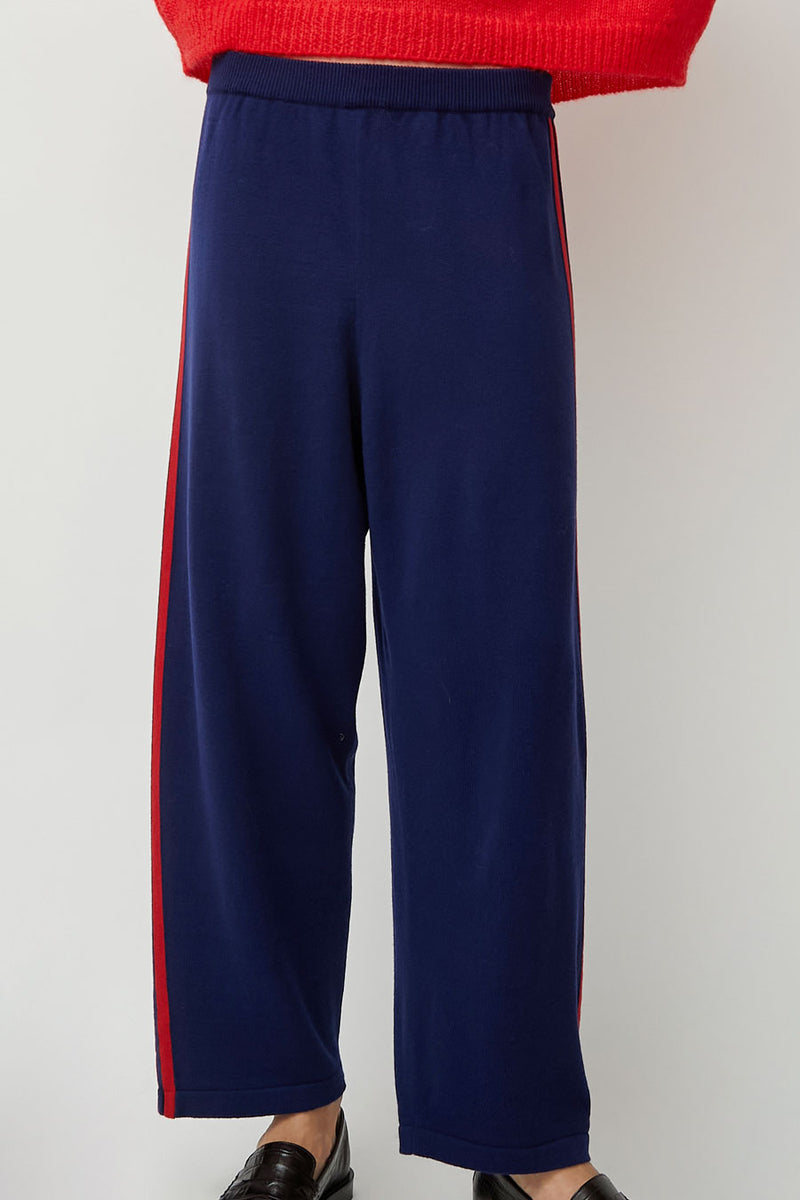 CORDERA Merino Wool Pants in Midnight Blue