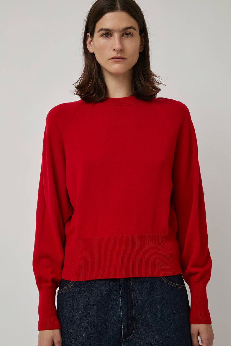 CORDERA Merino Wool Sweater in Red