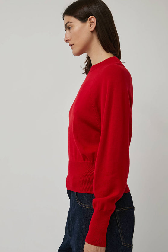 CORDERA Merino Wool Sweater in Red