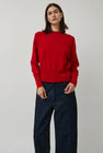 CORDERA Merino Wool Sweater in Red