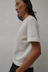 CORDERA Merino Wool T-Shirt in White