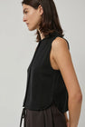 CORDERA Merino Wool Waistcoat in Black