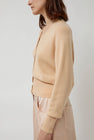 CORDERA Merino and Cashmere Cardigan in Peach