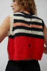 CORDERA Mohair Striped Waistcoat in Stripe