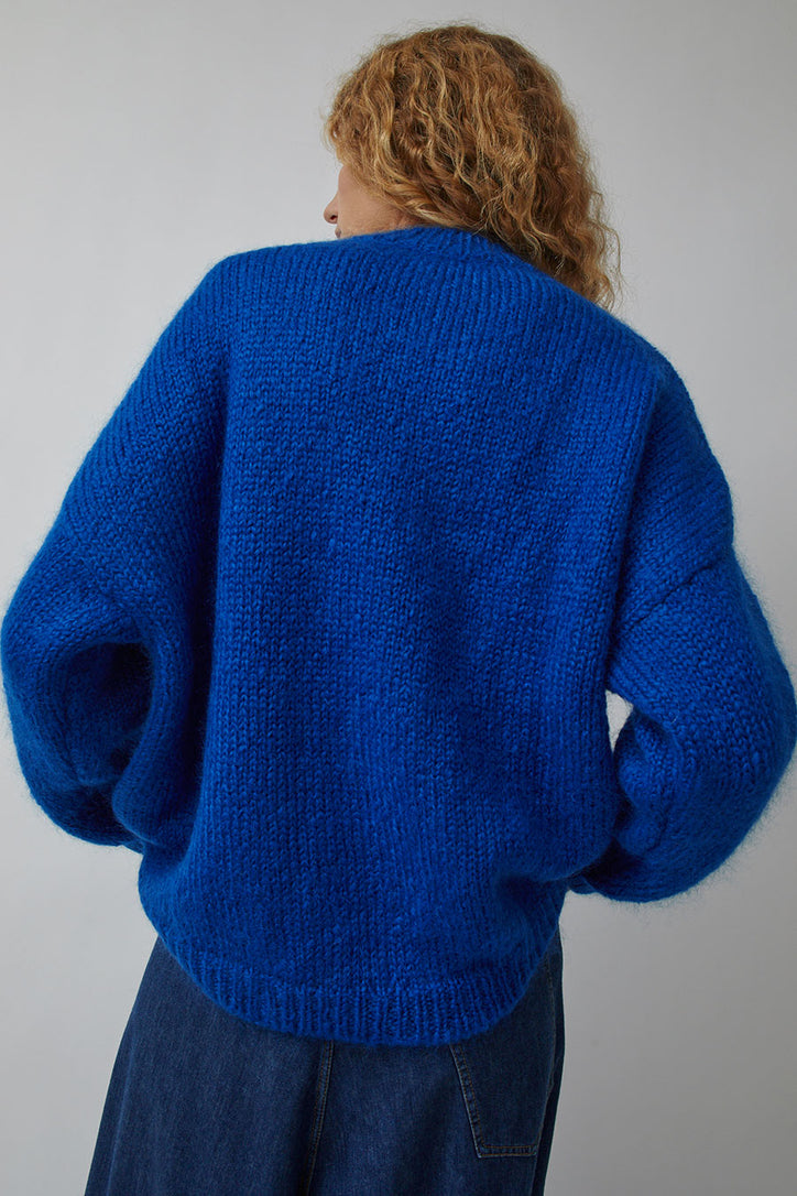 CORDERA Mohair Sweater in Majorelle