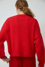 CORDERA Mohair Sweater in Red