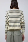 CORDERA Organic Cotton Polo Sweater in Stripe