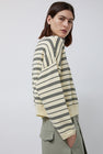 CORDERA Organic Cotton Polo Sweater in Stripe