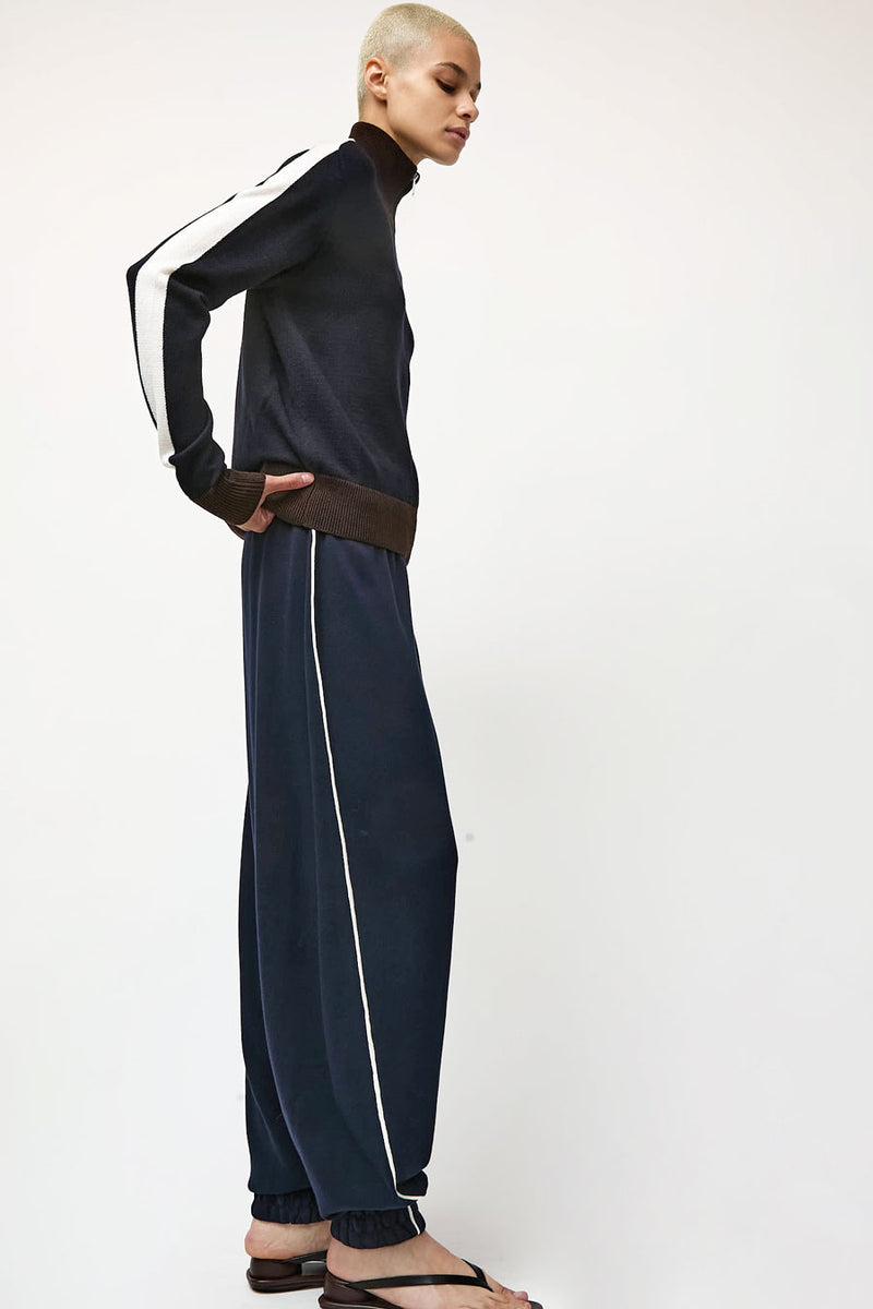 CORDERA Organic Cotton Sporty Pants in Navy