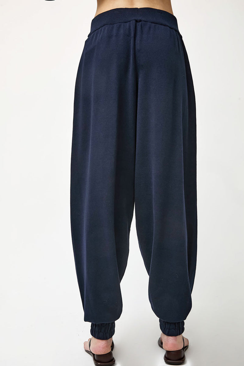 CORDERA Organic Cotton Sporty Pants in Navy