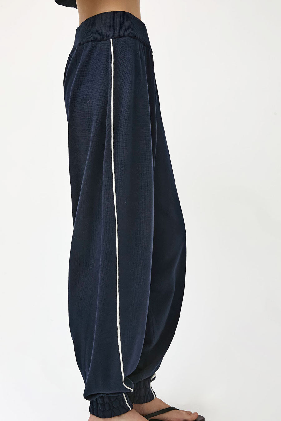 CORDERA Organic Cotton Sporty Pants in Navy