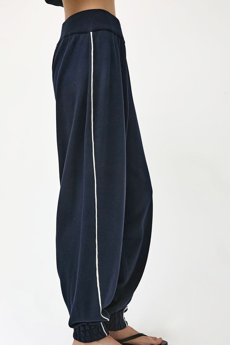 CORDERA Organic Cotton Sporty Pants in Navy