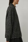 CORDERA Oversized Cardigan in Black Melange