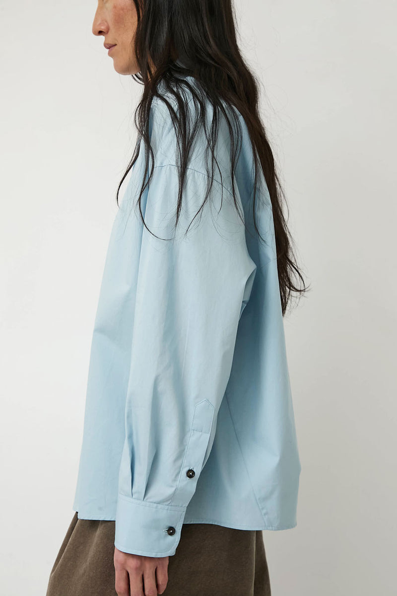 CORDERA Oversized Shirt in Baby Blue