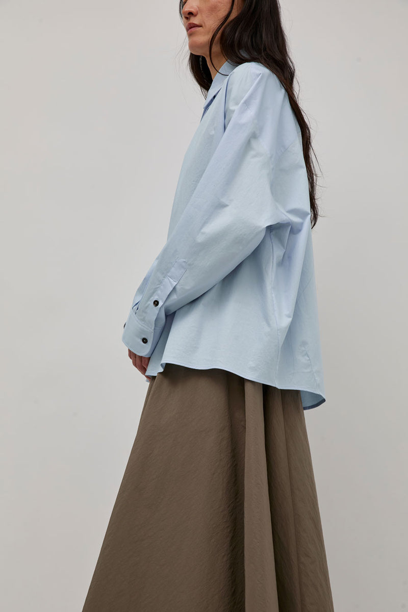 CORDERA Oversized Shirt in Light Blue