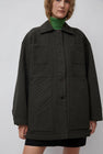 CORDERA Padded Jacket in Dark Brown