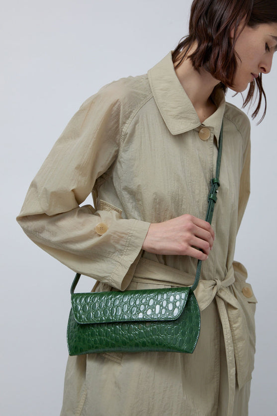 CORDERA Swan Bag in Crocodile