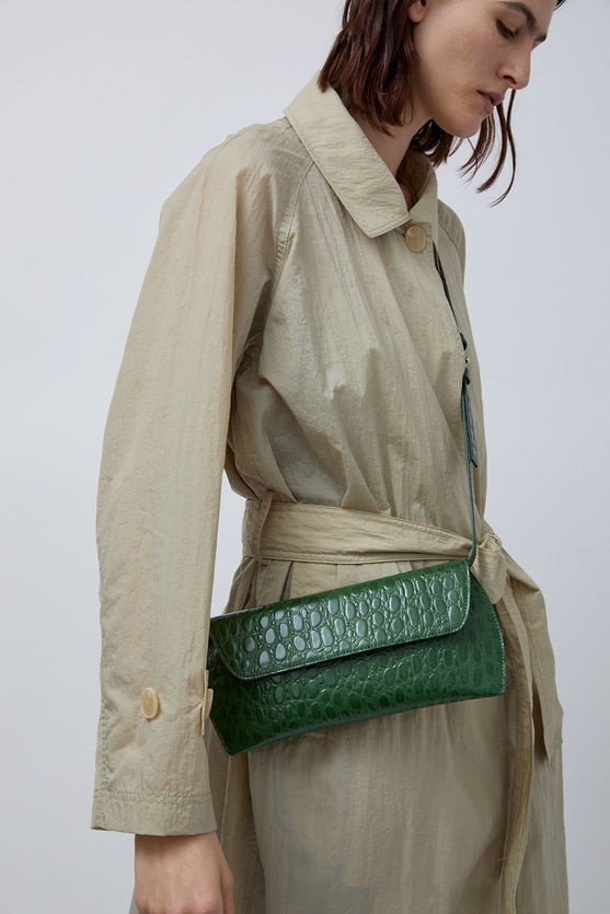 CORDERA Swan Bag in Crocodile