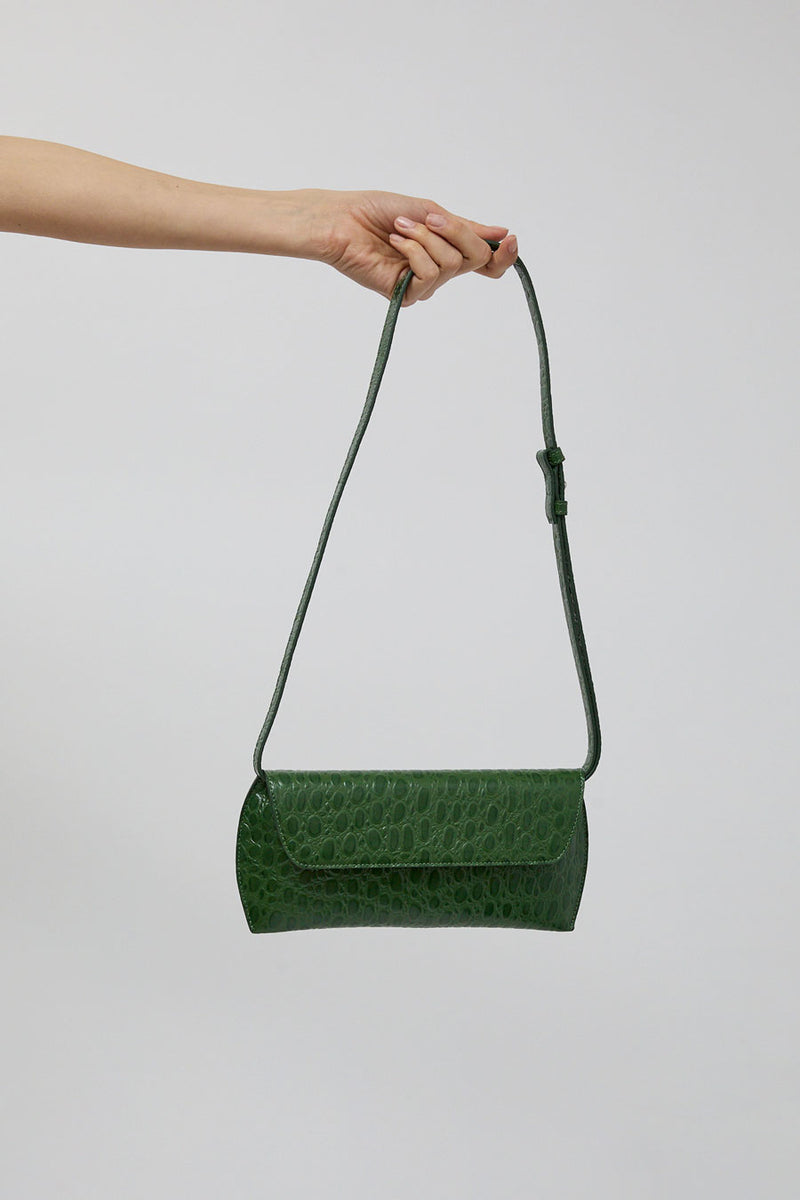 CORDERA Swan Bag in Crocodile