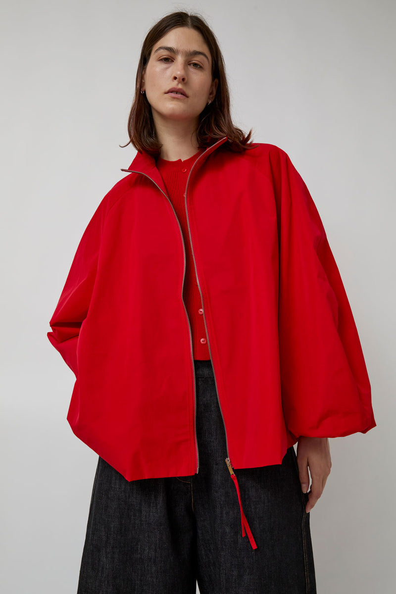 CORDERA Utility Balloon Jacket in Red