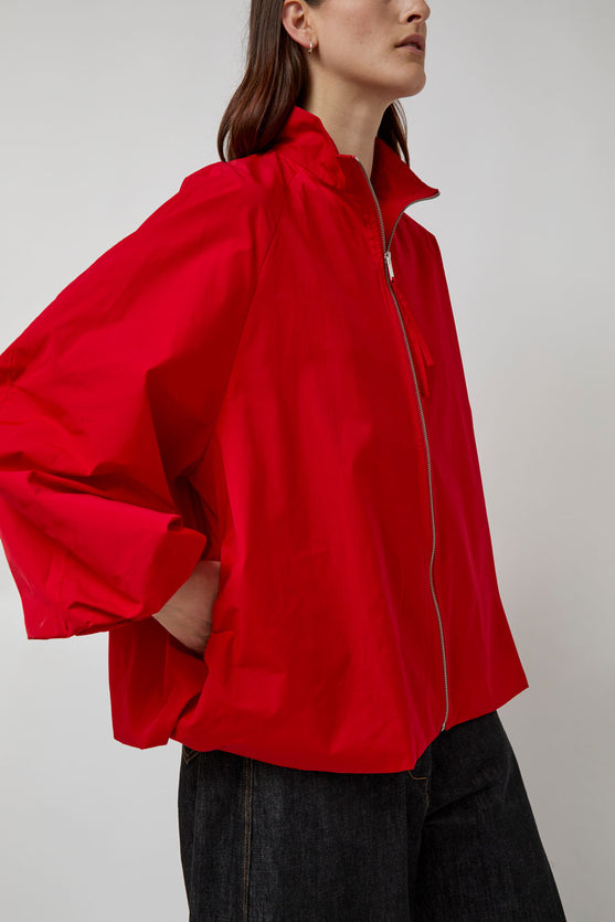 CORDERA Utility Balloon Jacket in Red