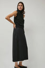 CORDERA Tailoring Long Skirt in Anthracite