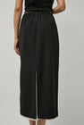 CORDERA Tailoring Long Skirt in Anthracite