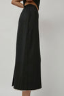 CORDERA Tailoring Long Skirt in Anthracite
