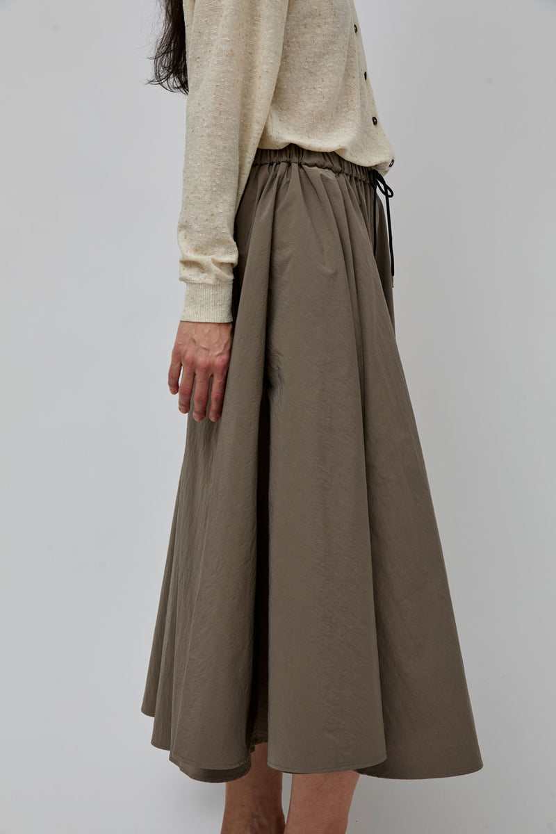 CORDERA Technical Skirt in Vetiver
