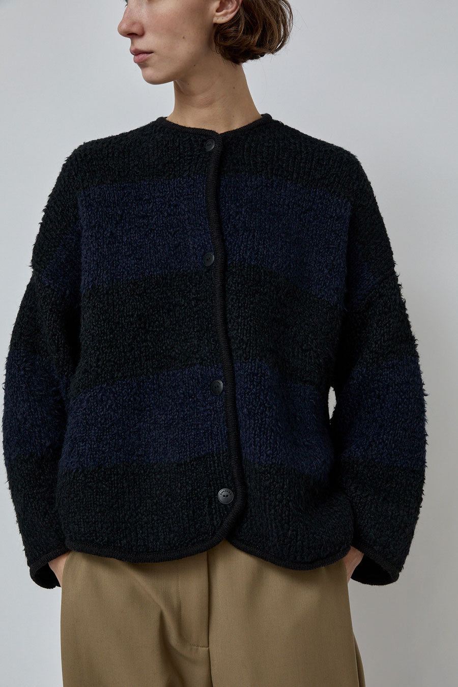 CORDERA Teddy Jacket in Bicolor