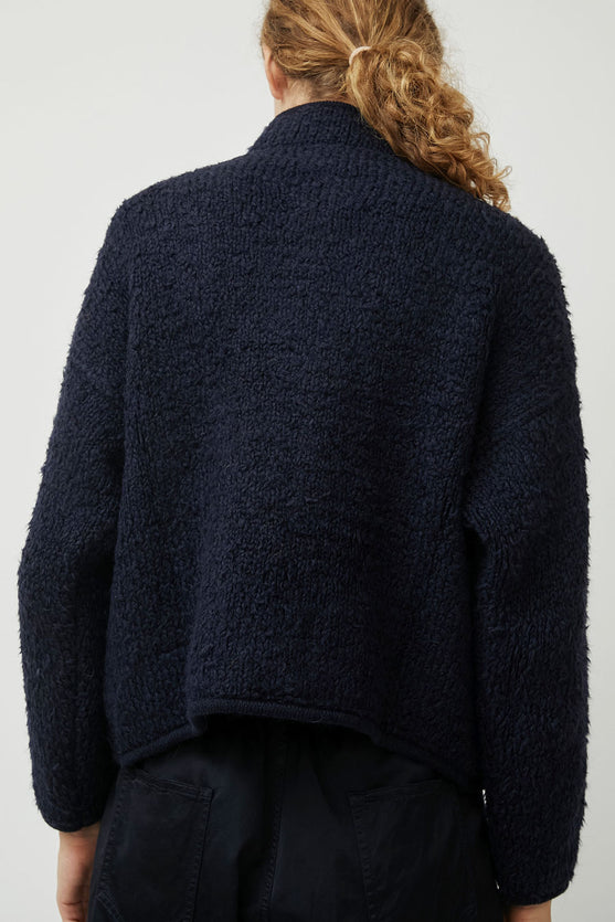 CORDERA Teddy Jacket in Navy