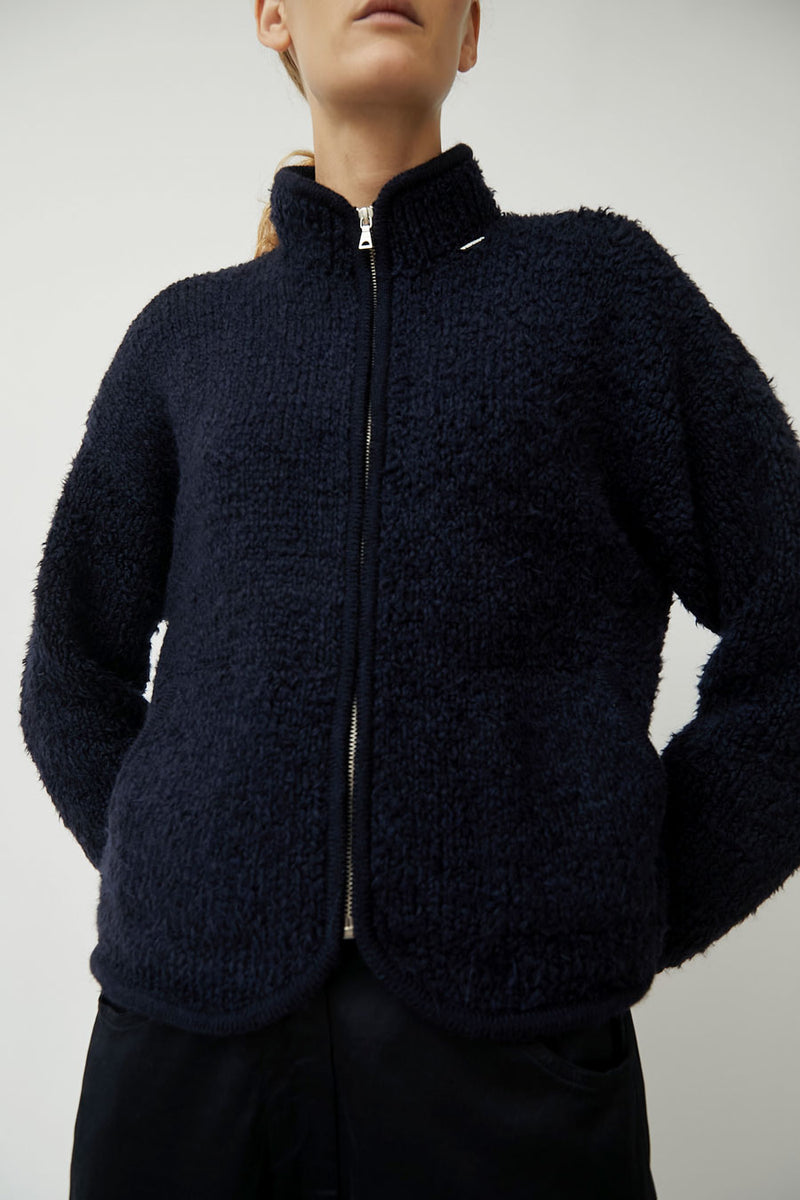 CORDERA Teddy Jacket in Navy