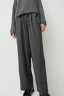 CORDERA Classic Striped Pants in Grey