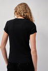 Can Pep Rey Fitted Short Sleeve T-Shirt in Black