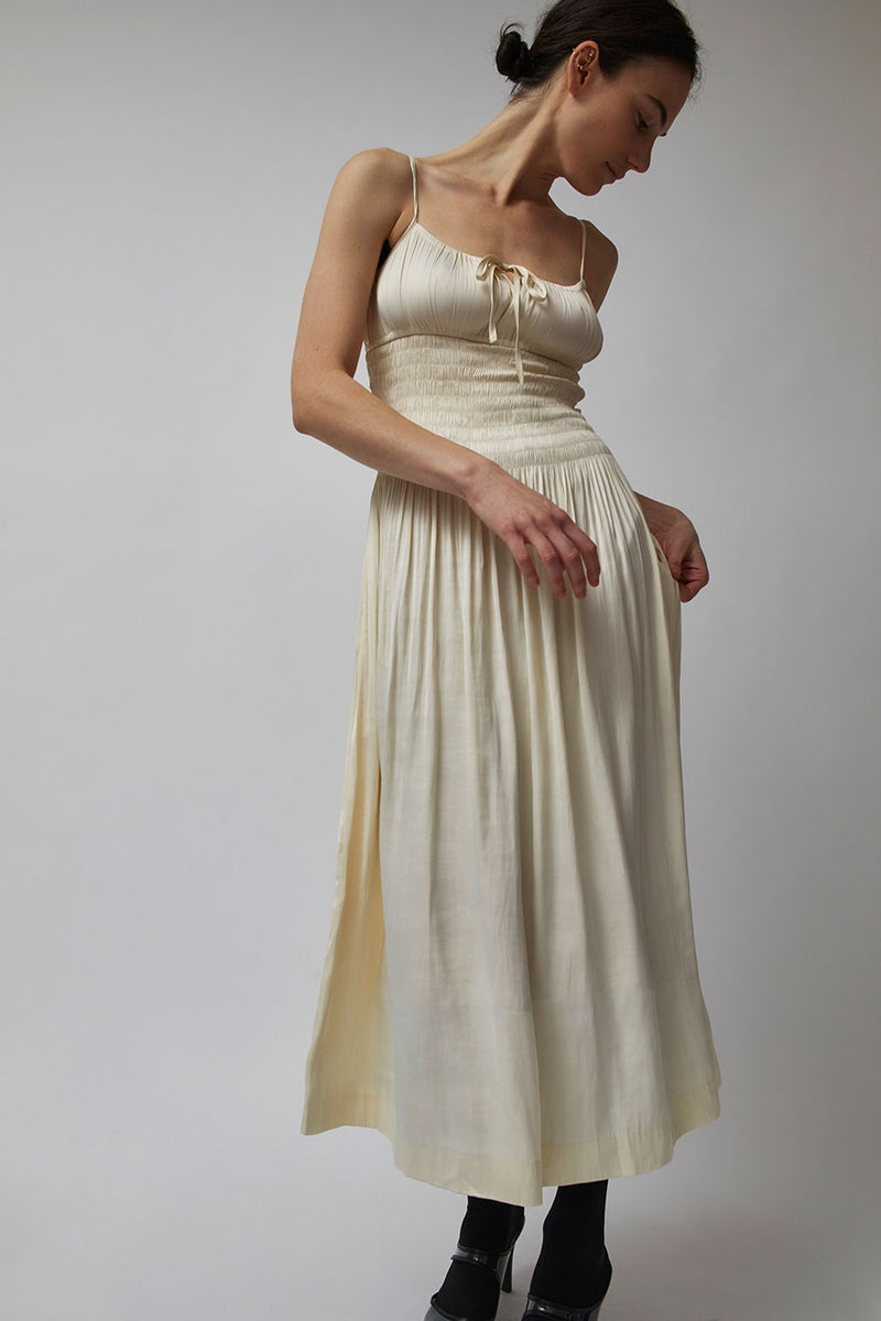 Ciao Lucia Barbara Dress in Ivory
