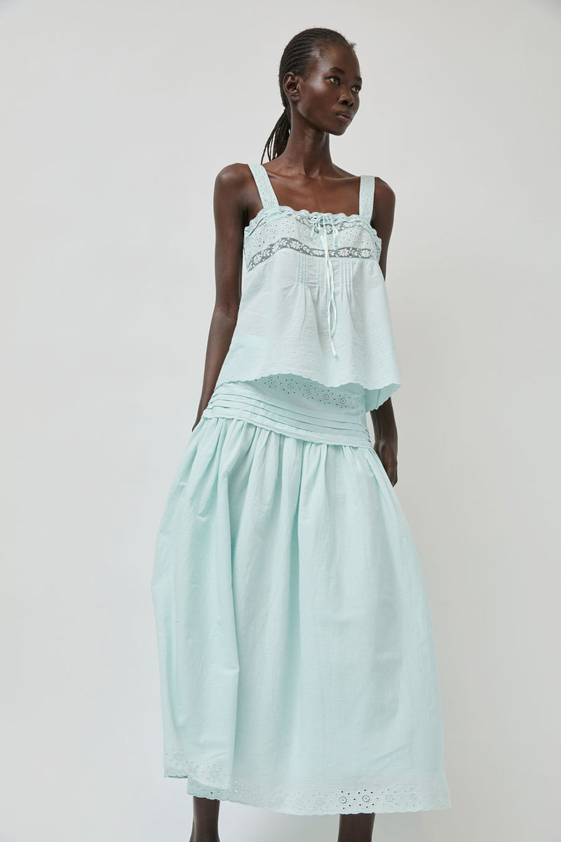 Ciao Lucia Euri Top in Baby Blue