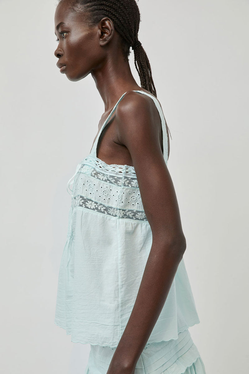 Ciao Lucia Euri Top in Baby Blue
