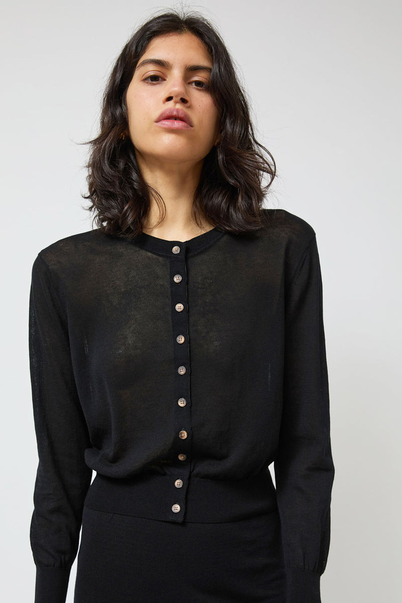 Ciao Lucia Hydra Cardigan in Black