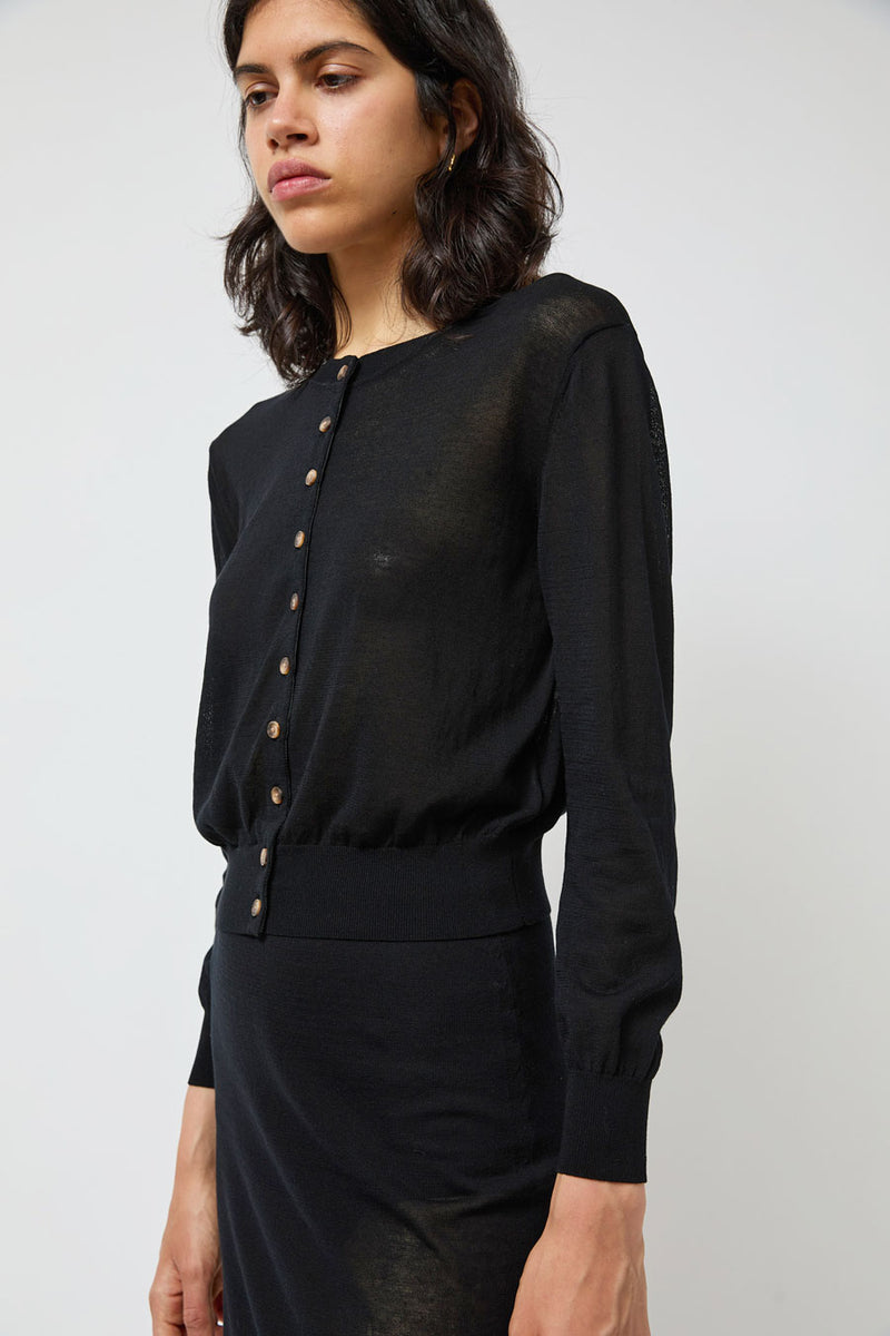 Ciao Lucia Hydra Cardigan in Black