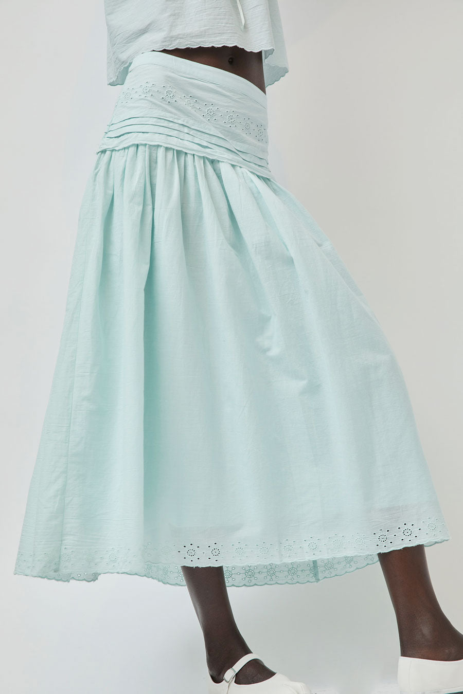 Ciao Lucia Irati Skirt in Baby Blue