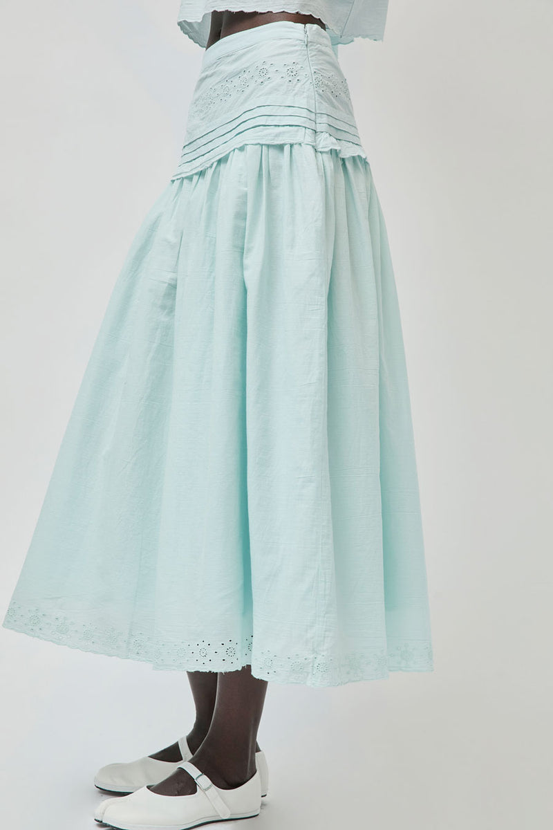 Ciao Lucia Irati Skirt in Baby Blue