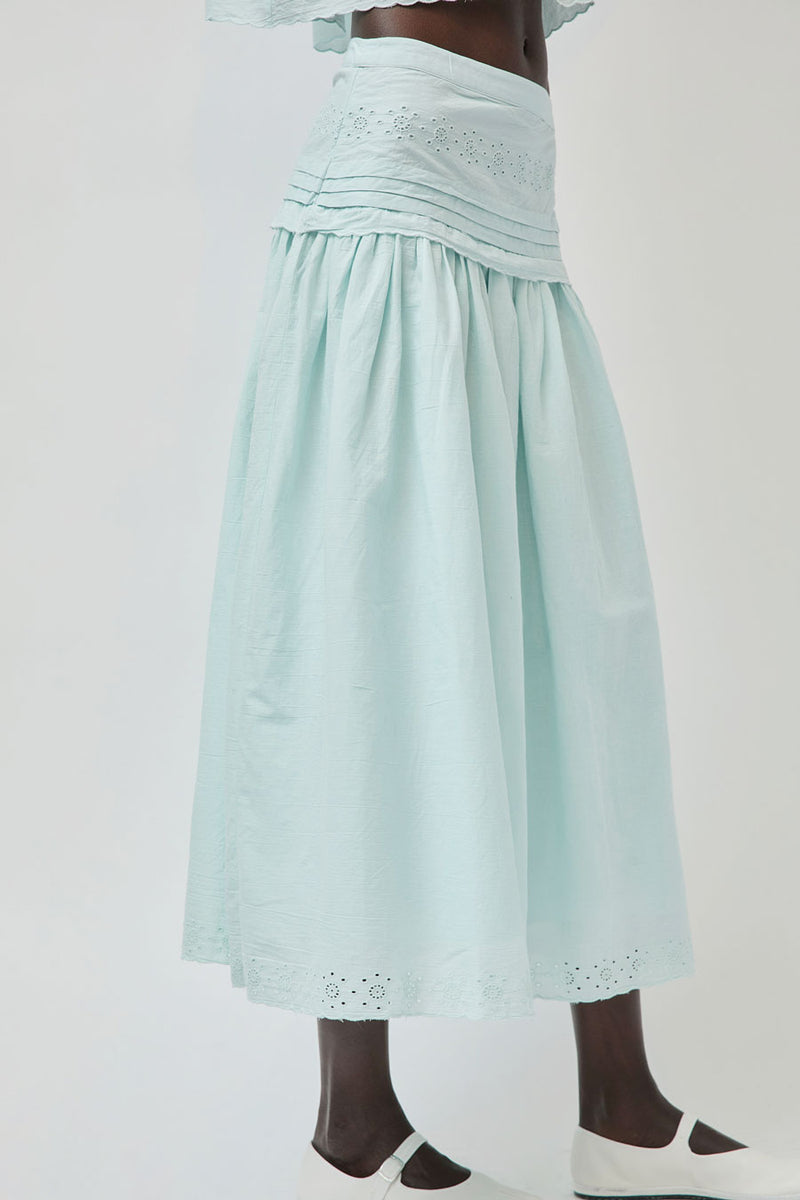 Ciao Lucia Irati Skirt in Baby Blue