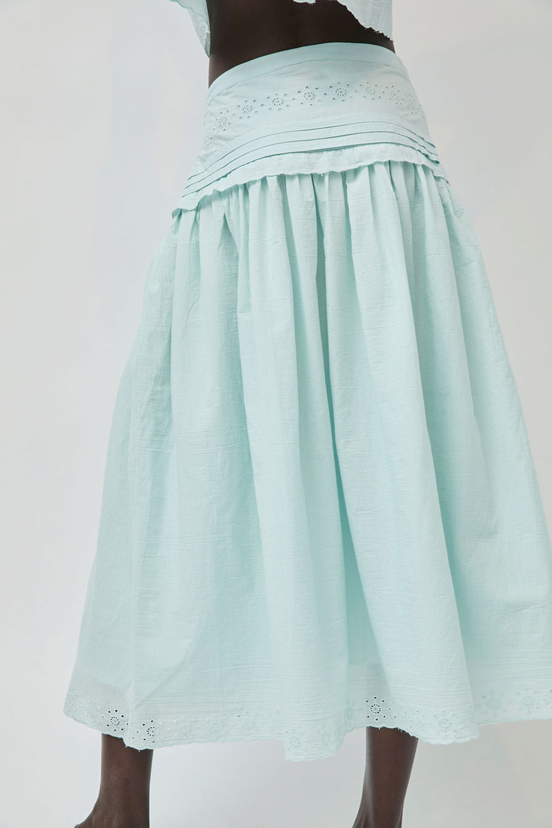 Ciao Lucia Irati Skirt in Baby Blue