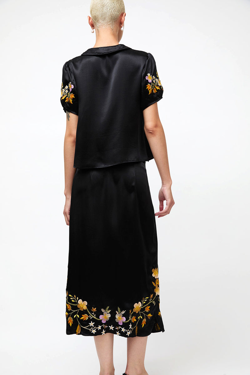 Ciao Lucia Larine Skirt in Black