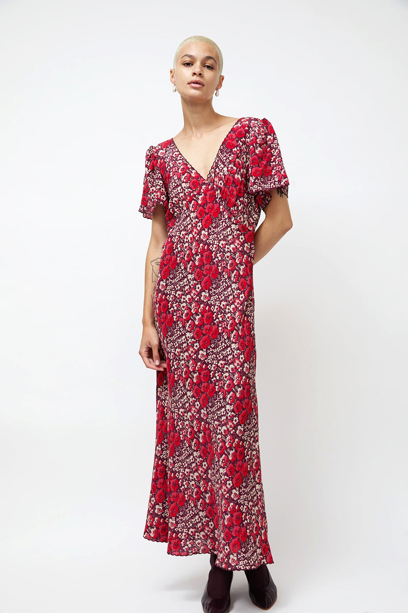 Ciao Lucia Lettie Dress in Poppy