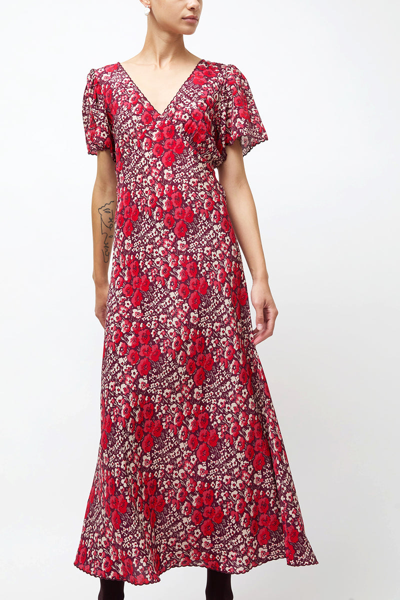 Ciao Lucia Lettie Dress in Poppy